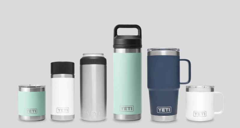 yeti cups mugs and bottles