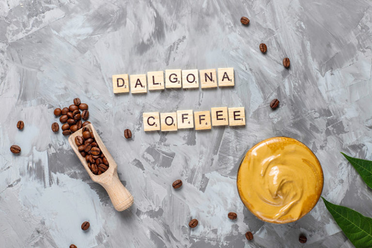 How To Make Whipped Coffee Without Instant Coffee (Dalgona Using