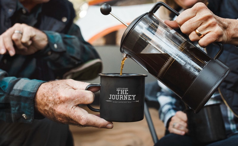 french press coffee