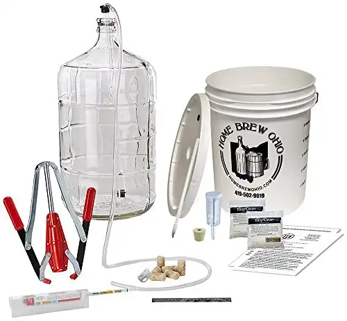 Premium Wine Making Equipment Kit - with Auto-Syphon